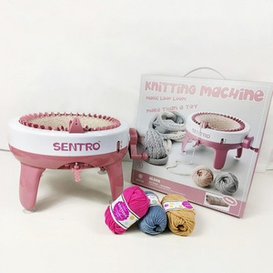 Máquina de Tejer Cilíndrica Fácil de Usar, para Hacer Suéteres, Manual, Educativa, Ecológica, para Niños - Product Image 3