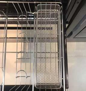 Rectangular Stainless Steel Dishwasher Cutlery Basket Wire Mesh Utensil Rack for Dishwasher Replacement <b>Kitchen</b> <b>Storage</b> - Product Image 4