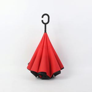 Parapluie Droit Classique le Plus Vendu, Haute Qualité, Double Inversion, Commande Manuelle, Durable, 90cm, Idéal pour le Voyage et la Maison - Product Image 2