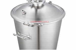 Fermenteur sous pression <span class=keywords><strong>35L</strong></span> 65L <span class=keywords><strong>Cuve</strong></span> de fermentation 304 Concial en acier inoxydable pour équipements de brassage de bière - Product Image 2