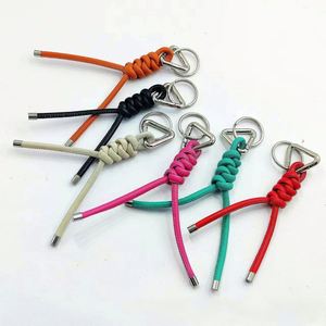 Custom Zinc Alloy Coin Holder Keychain Oval Luxury Pendant Detachable Wrist Strap Bulk OEM Lightweight <b>Car</b> <b>Key</b> <b>Ring</b> Silk - Product Image 2