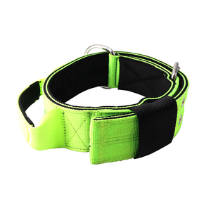 2 pulgadas de ancho, cuatro capas de espesor, resistente, ajustable, Metal, hebilla de acero inoxidable, collares de perro <span class=keywords><strong>Pitbull</strong></span> para perros <span class=keywords><strong>Bully</strong></span> <span class=keywords><strong>Pitbull</strong></span> - Product Image 2