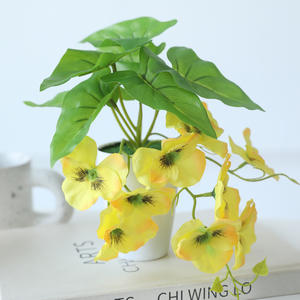 ดอกแดฟโฟดิลประดิษฐ์สำหรับตกแต่งบ้านดอกไม้ลานต้นไม้เขียวขจี - Product Image 2