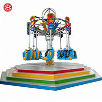 Manèges de fête foraine en plein air : Équipement d'attraction de parc à thème, Super Swing, Chaise volante, Manèges en spirale à jet pour la vente