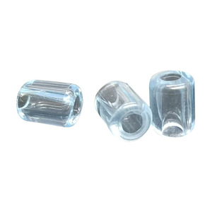 Perles transparentes rondes à pied ouvert, antidérapantes, de type crochet, pour accessoires de fixation de supports de rangement en plastique - Product Image 4