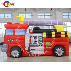 Disfraz <span class=keywords><strong>de</strong></span> Camión <span class=keywords><strong>de</strong></span> <span class=keywords><strong>Bomberos</strong></span> Inflable <span class=keywords><strong>Gigante</strong></span> con Material Oxford - Product Image 6