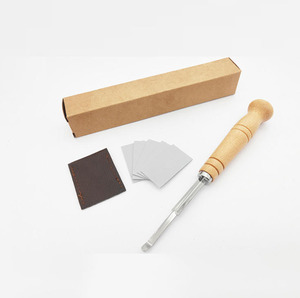Wholesale <strong>Hand</strong> <strong>Crafted</strong> Food Grade Stainless Steel Oak Dough Scoring Knife with 5 Blades Bakers Lame Dough Scoring Knife - Product Image 5