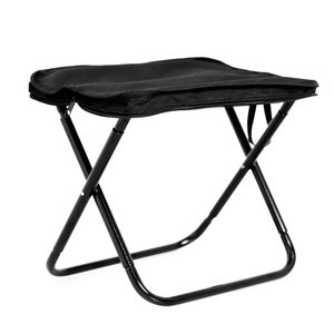Portable Outdoor Folding Stool Modern Metal Small <strong>Bench</strong> for Fishing <strong>Camping</strong> Backpacking for Parks and Outdoor Activities - Product Image 2