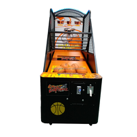 Machine d'arcade de basketball à monnayeur, jeu de simulation de basketball urbain avec écran LCD et système de redemption de tickets