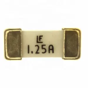 1.6 A 125 V AC 125 V DC Fuse Board Mount (Cartridge Style Excluded) Surface Mount 2-SMD, Square End Block 045101.6MRL