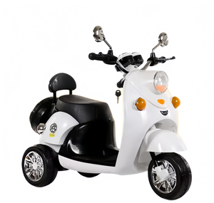 Mini <span class=keywords><strong>moto</strong></span> électrique unisexe pour enfants, avec télécommande, roues en <span class=keywords><strong>plastique</strong></span> et batterie intégrée - Product Image 2