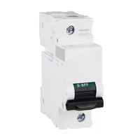 Disjoncteur miniature série IC65N 3P 1A à 63A, interrupteur de protection basse tension tripolaire pour le contrôle de puissance industriel