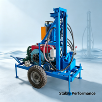 Plateforme de forage de puits d'eau portable et efficace pour un déploiement rapide jusqu'à 150 m