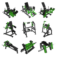 Machine de musculation abductrice professionnelle en acier de haute qualité avec revêtement électrostatique en poudre, capacité réglable de 1,6T