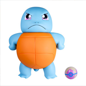 40cm Kawaii Anime <span class=keywords><strong>Pok</strong></span>é-mon Squirtle PVC Action Figure Bonne Qualité Cartoon Figurine Militaire Statue Enfants Jouets Poupée Cadeaux Garçons - Product Image 1