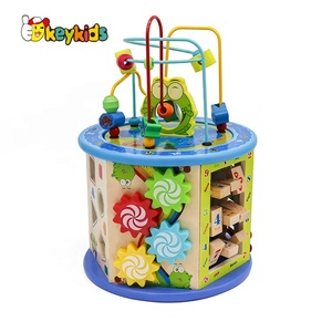 2019 New Design Stacking Wooden Baby <strong>Shape</strong> <strong>Sorter</strong> for Early Development W13E084 - Product Image 5