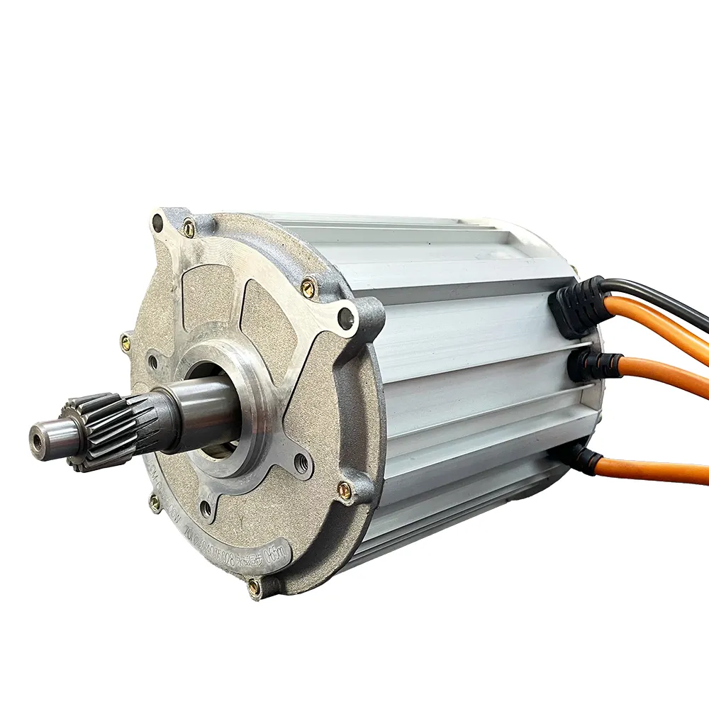 Hoge Snelheid Loopt Soepel Laag Geluidsniveau 48V 1800W Rotatiesnelheid 3800Rpm Pmsm Motor