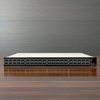 Commutateur réseau Infiniband haute vitesse géré Mellanox, modèles MQM9700-NS2F/MQM9790-NS2R, 400 Gb/s par port, 64 ports, SNMP QoS