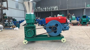 Diesel-pelletmaschine holzpelletmühle nutztiere kaninchenfuttermittel granulatormaschine - Product Image 4