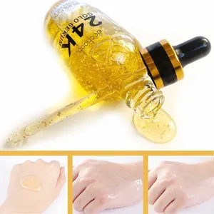 Venta caliente OEM OBM 24K Gold Face Serum Antienvejecimiento Antiarrugas Reparación facial Cuidado DE LA PIEL Gold Serum