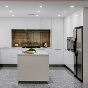 Prima Factory Venta directa diseño cocina gabinetes de cocina baratos cocina todo en uno mini - Product Image 1