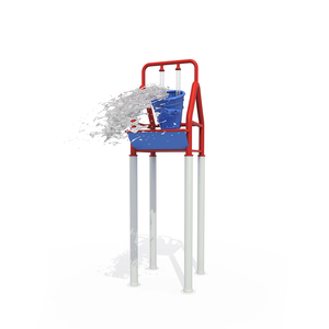 <span class=keywords><strong>Parc</strong></span> <span class=keywords><strong>aquatique</strong></span> extérieur d'équipement de protection d'éclaboussure durable de caractéristique de jeu d'eau de seau de basculement - Product Image 1