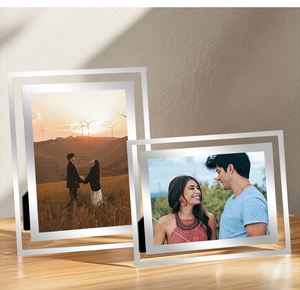 Quadro de Foto de Cristal de Vidro Personalizado DIY Arte de Parede Atacado Criativo Feito à Mão 4*6 Quadro de Cristal Transparente Decoração para Casa - Product Image 6