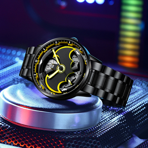 Nuevo Reloj de Cuarzo para Hombre con 360° de precisión °   Reloj de Pulsera Masculino de Lujo con Diseño de <span class=keywords><strong>Batman</strong></span> Anime, Luminoso en la Noche, Estilo Moderno - Product Image 3