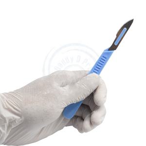 أداة جراحية طبية للاستعمال مرة واحدة مشرط جراحية مقابض شفرة الكربون الفولاذ المقاوم للصدأ سكين جراحية معقمة - Product Image 1