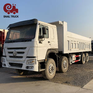 45 ton howo 8x4 12 tekerlekler sinotruk kullanılan DAMPERLİ KAMYON satılık - Product Image 4