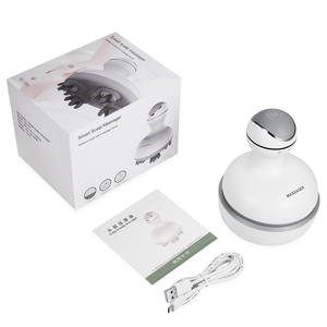 Massageador de Cabeça Sem Fio Portátil Recarregável com Vibração Profunda 3D <span class=keywords><strong>OEM</strong></span>/<span class=keywords><strong>ODM</strong></span> - Product Image 6