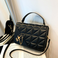 KALANTA Sac à Main Hiver Mode Style Simple Fournisseur Femme Design Couleur Unie Carré Petit Sac à Bandoulière Épaule pour Dames
