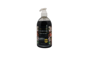 Savon exfoliant liquide au charbon noir pour dissoudre les peaux mortes et purifier le corps - Product Image 2