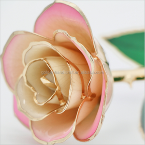 Rosa Natural Chapada en Oro de 24k, Suministro Directo de Fábrica, Regalo Creativo para el Día de San Valentín, Incluye Caja de Regalo y Soporte - Product Image 6