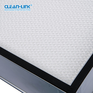 Hệ thống <span class=keywords><strong>AHU</strong></span> tùy chỉnh 99.99% 0.3 micron H13 H14 Bộ lọc HEPA 18 ''x 24'' x 6 ''cho phòng sạch - Product Image 4
