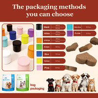 Comprimés à mâcher probiotiques personnalisés pour chiens, marque privée, complément alimentaire pour allergies et système immunitaire, pour la santé intestinale, également pour chats