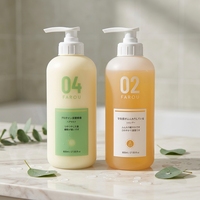 Shampooing et après-shampooing hydratant et volumisant anti-frisottis, équilibrant le microbiome du cuir chevelu, pour hommes et femmes, marque privée