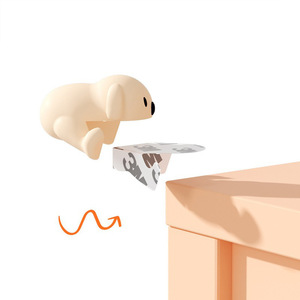 Puppy Shape <b>Rubber</b> Corner Guards Soft Anti-collision Protection for Kids Safety Home Use - Product Image 6