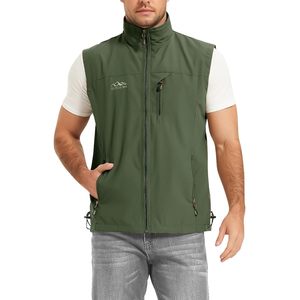 Chaleco Ligero para Hombre FOXA, para Senderismo, Pesca, Viajes, sin Mangas, con Múltiples Bolsillos, Ropa Exterior de Poliéster - Product Image 1
