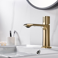 Robinet de lavabo en laiton froid de luxe Momali, couleur personnalisée, articles sanitaires, mélangeurs, robinets, robinet de salle de bain