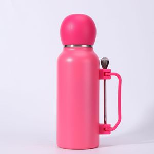 Termo Personalizado de 1300 ml para <span class=keywords><strong>Yerba</strong></span> <span class=keywords><strong>Mate</strong></span>, Botella de Agua Caliente Aislada de Acero Inoxidable con Logotipo Láser - Product Image 2