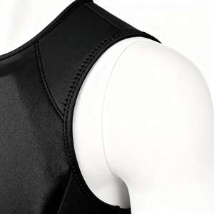 سترة تدريب تكتيكية مخفية من الأراميد والبولي إيثيلين مع سحاب جانبي للأمن، تصنيع حسب الطلب - Product Image 5