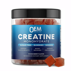 OEM High Quality <b>Creatine</b> Monohydrate Gummies 5000mg <b>Creatine</b> Gummies Pre-Workout Gummies - Product Image 1
