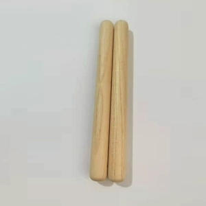 Paquete al por mayor de palillos de ritmo de madera maciza, claves Orff, instrumento de percusión para niños, educación temprana del ritmo, sensorial - Product Image 2