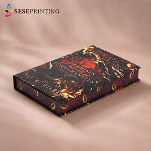 Services d'impression de livres reliés personnalisés en usine, dorure à chaud et bords vaporisés, livres de poche reliés avec une pochette - Product Image 5