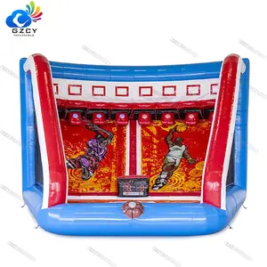 Inflatable PVC Tarpaulin Competitive Games Scoring Basketball Shooting Machines for Sale