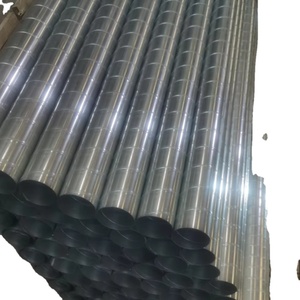 Conductos de aire en espiral de acero galvanizado personalizados Conductos de aire de metal Tubo de ventilación y junta Dentro del conducto de aire - Product Image 4