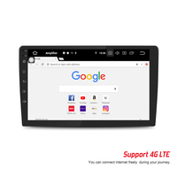 Route Factory Radio de coche universal de 9 pulgadas con Octa Core Android 14 4G DSP Navegación GPS inalámbrica Carplay y características RGB