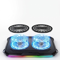 Ventilateur de refroidissement pour ordinateur portable N106, support d'ordinateur portable personnalisé, étagère réglable pour ordinateur portable, support de refroidissement pour ordinateur