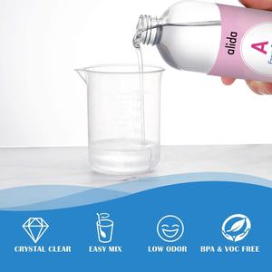 مجموعة كريستال 16 أونصة للمجوهرات اليدوية المصبوبة بنفسك ، طلاء الخشب المصبوب ، اختيار رائع ، مواد مانعة للتسرب لاصقة للأعمال الخشبية - Product Image 3